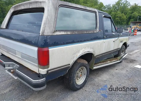 1987 Ford Bronco U100 from USA, damaged, VIN 1FMDU15N4HLA19687